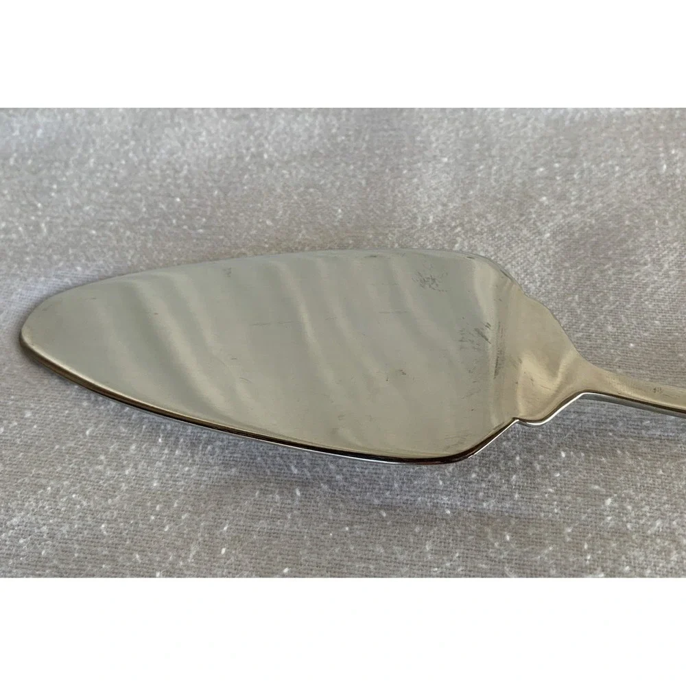 Wallace Pie Cake Server 18/10 Stainless Glossy Flatware New Charm Pattern 11 in.